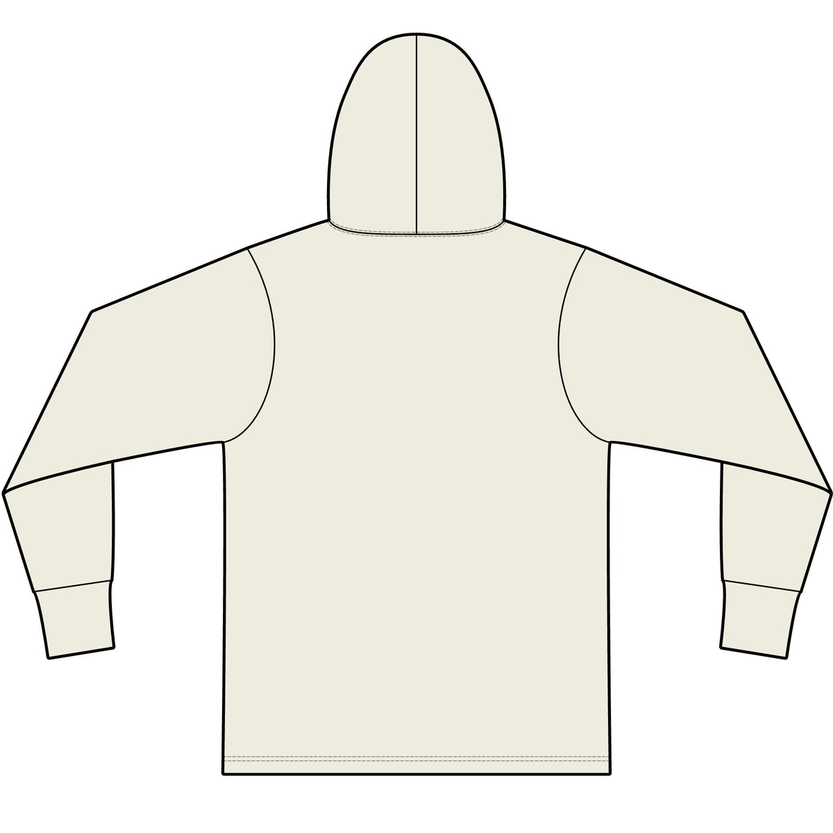 OOSD Hooded Long Sleeve Hoodie T-Shirt