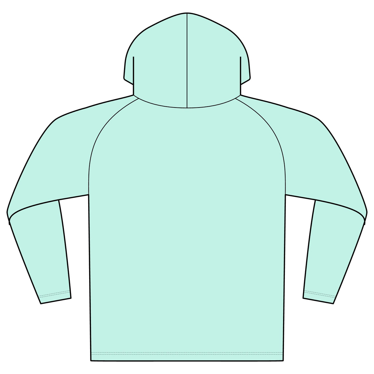 OOSD Out of Shade Dads Performance Hooded Long Sleeve Shirt