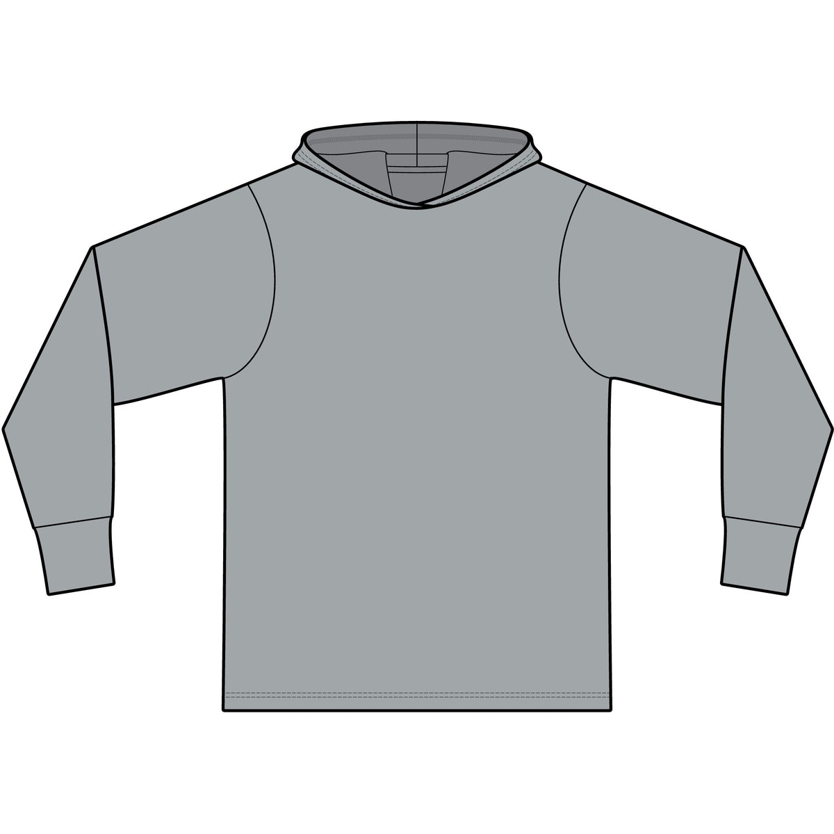 OOSD Hooded Long Sleeve Hoodie T-Shirt