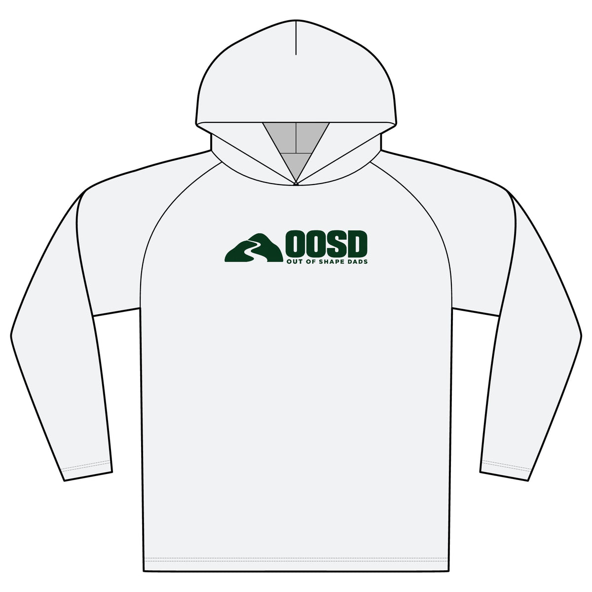 OOSD Out of Shade Dads Performance Hooded Long Sleeve Shirt