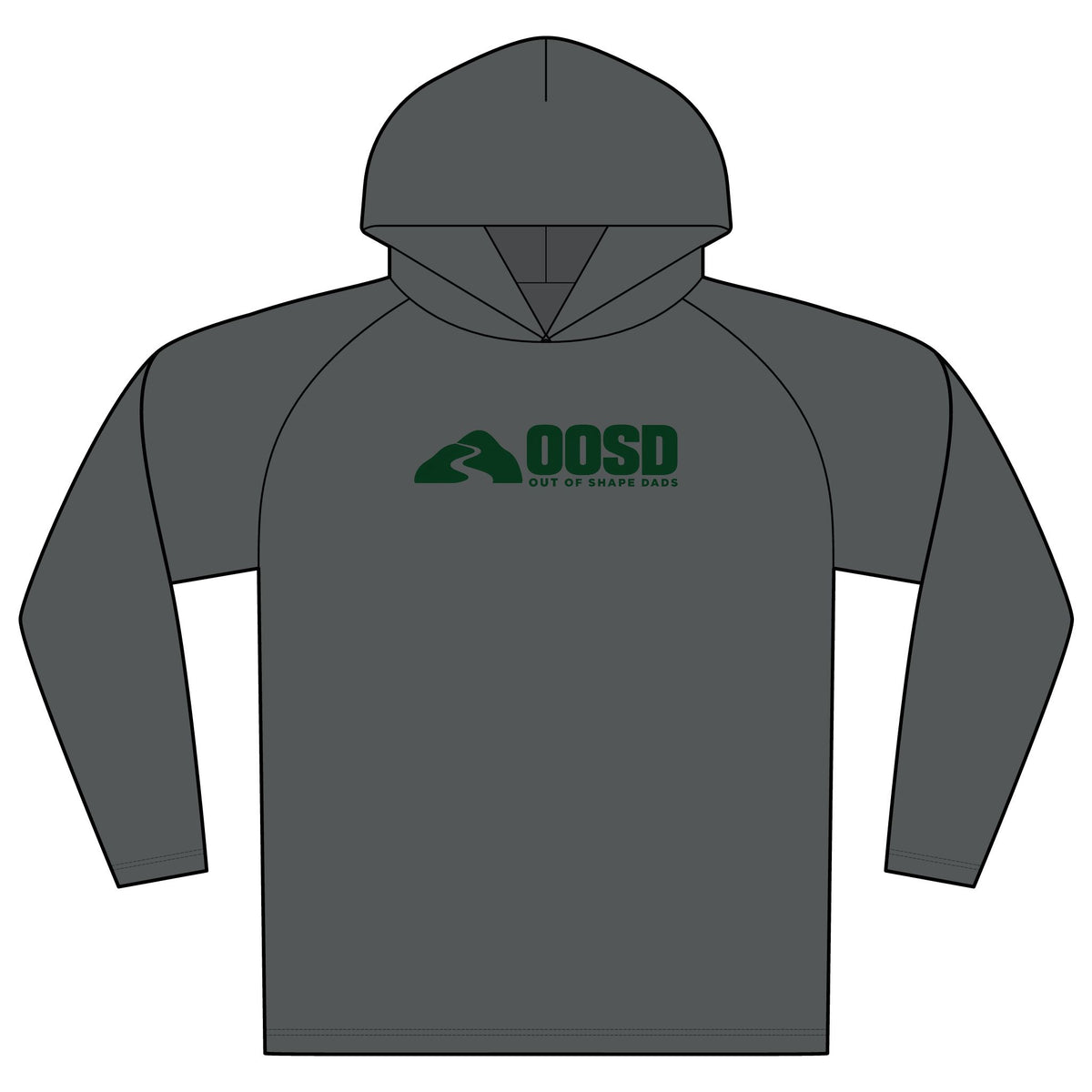 OOSD Out of Shade Dads Performance Hooded Long Sleeve Shirt